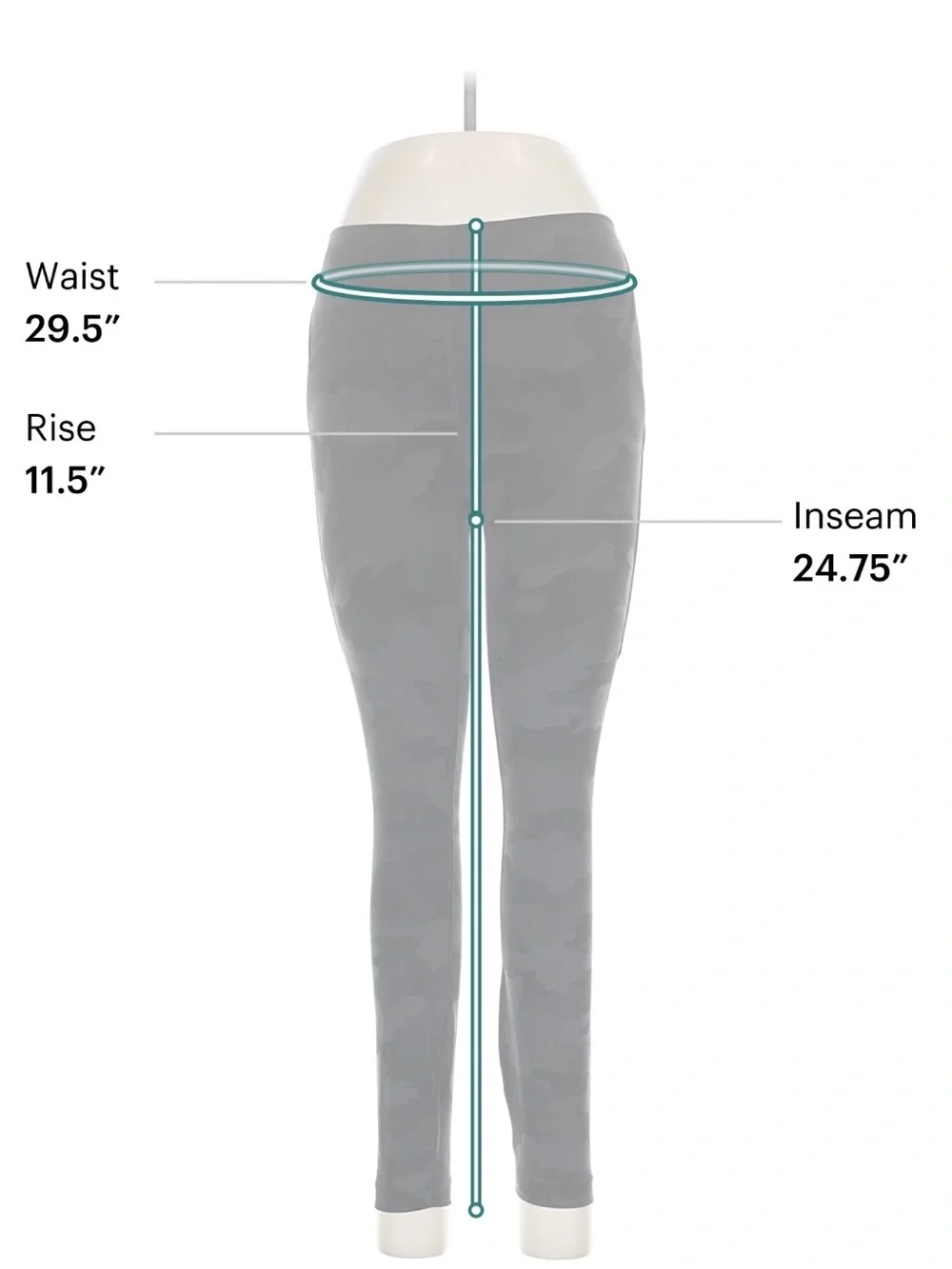 lululemon athletica Dark Gray Camo High-Rise Leggings